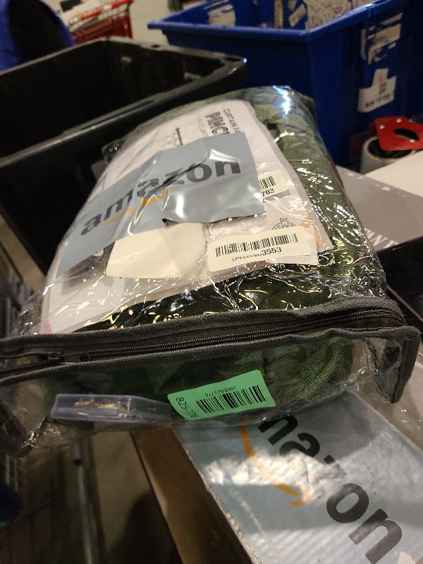 Photo 1 of 100% Blackout Shield Linen Look Textured Pinch Pleated Curtains Blackout Drapes 96 Inch Long 2 Panels Set, Faux Linen Blackout Curtains for Bedroom & Living Room, 40" W x 96" L, Moss Green