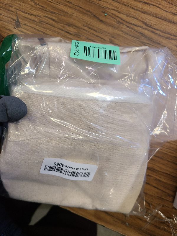 Photo 1 of 20 Pcs Muslin Bags with Drawstring, Reusable Tea Bags, Spice Bags for Cooking Soup/Herb/Loose Leaf Tea, Natural Cotton Small Cheese Cloth Bag for Straining, Sachet Bags Empty, 4 X 3 Inches