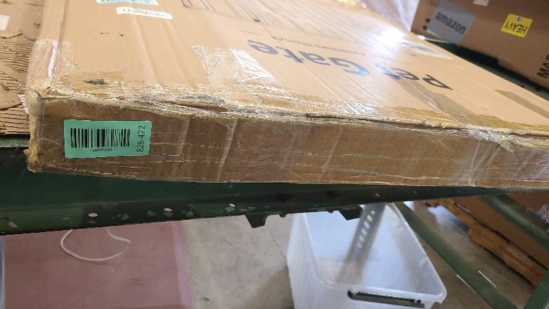 Photo 1 of 10-Second Quick Install Pressure Mounted Dog Gate for Pets and Kids,Adjustable 29'' to 43'' Wide Metal Pet Gate for Doorways Stairs,No Drilling,Expandable,30'' Tall Indoor Portable Safety Baby Gate