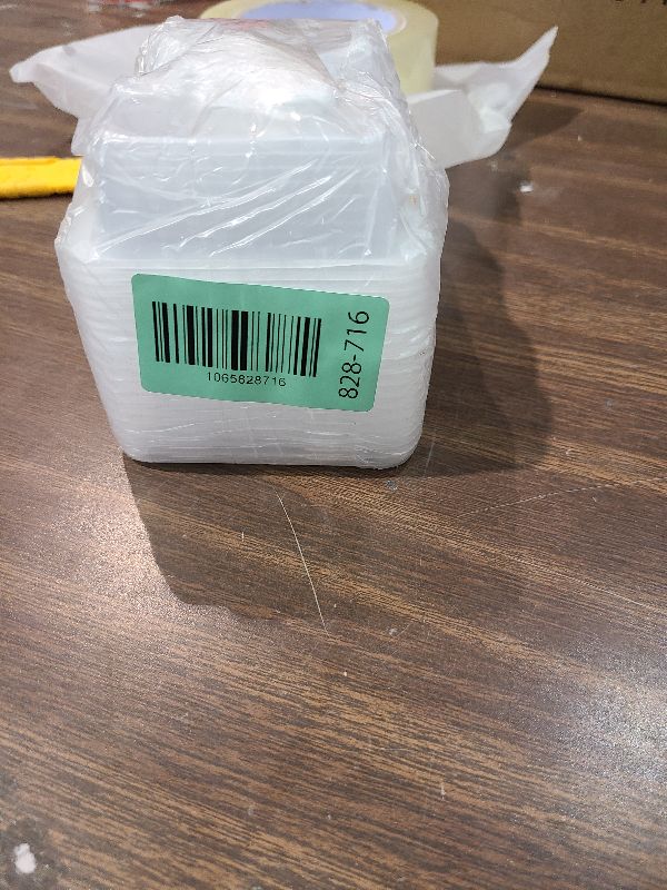 Photo 1 of 10pcs Double Compartment Condiment Container with Lids, Mini Plastic Snack Containers,BPA Free,Microwave Safe,Leakproof Food Storage, To Go Food Containers,Take Out Sauce Container