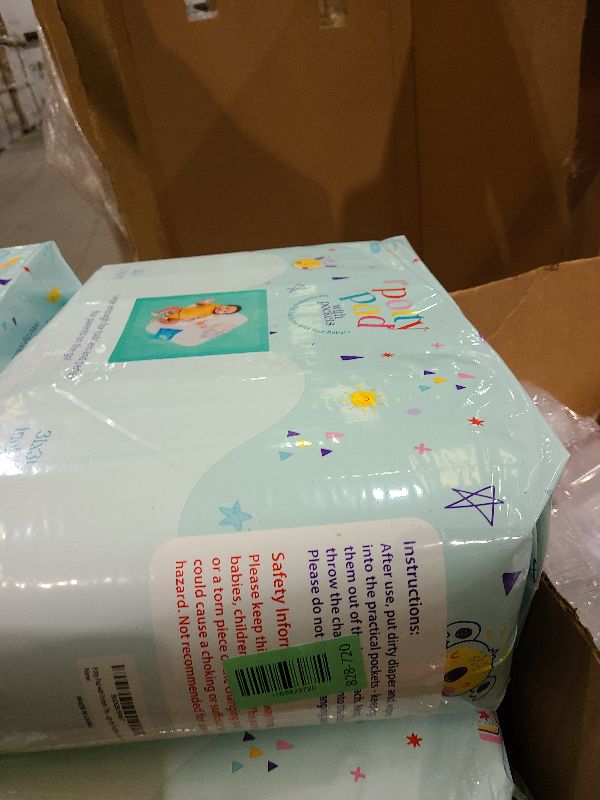 Photo 1 of (31" x 31") XL Disposable Changing Pads for Toddlers | Leakproof, Pocketed & Portable | No-Laundry Potty Training, Pull-Up & Travel Solution | 30 Count