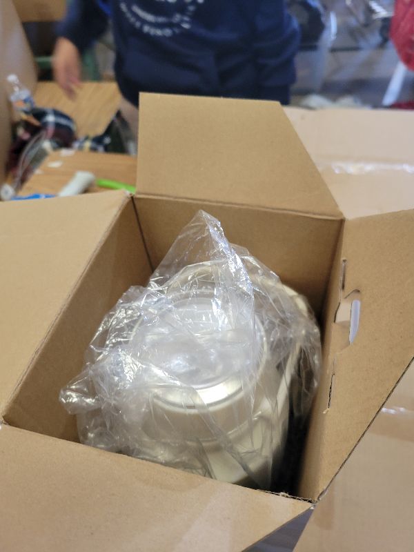 Photo 1 of 1000mL Portable Electric Kettle, 304 Stainless Steel Water Boiler with 4 Temp Settings, Keep Warm & Boil-Dry Protection, Electric Tea Kettle for Travel, Hotel, Camping (120V Outlets)