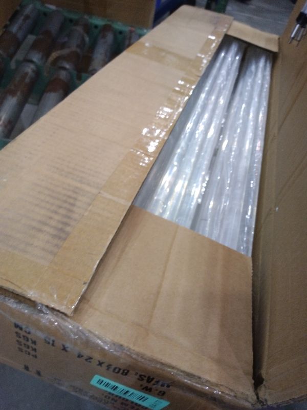 Photo 1 of 10 Pcs Wedding Centerpieces Acrylic Vases Clear Column Flower Vase Stands 7.87'' x 7.87'' x 31.5'' Rectangular Flower Display Table Stands for Wedding Party Events Reception Table Decor