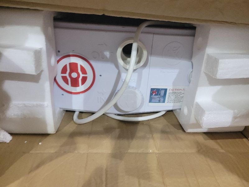 Photo 1 of 1500W Macerator Pump with Grinding Blade Toilet Pump Utility Sink Pump Upflush to 32.8FT 2800GPH Macerating Toilet System with 4 Water Inlets 2 Outlets for Toilet Sink Shower Laundry Kitchen Basement