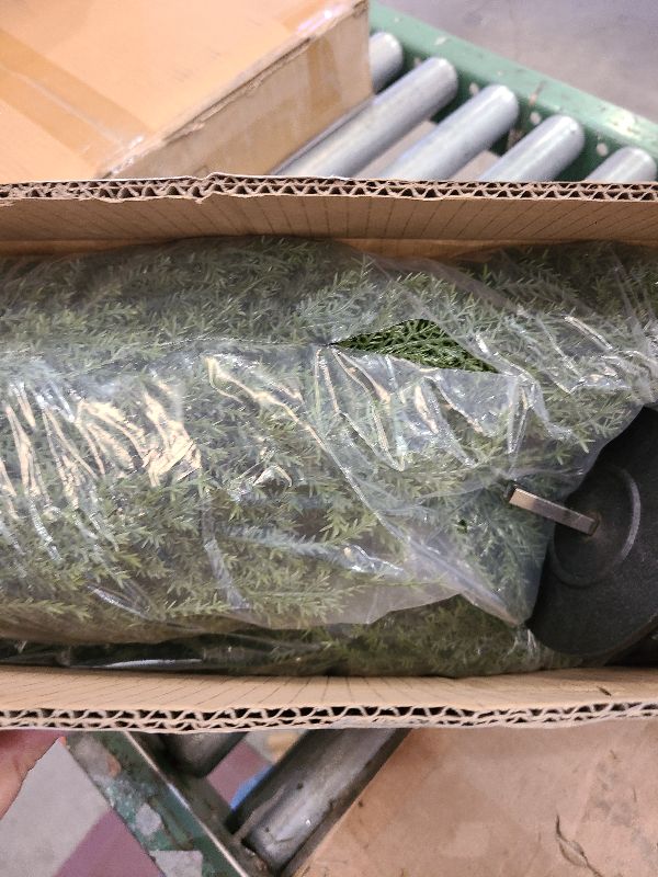 Photo 1 of 2 Pack 3ft Artificial Cedar Topiary Trees with Ground Spike, Realistic Fake Plants Tree UV Resistant Artificial Plants Indoor Outdoor Faux Plants Evergreen Bushes Shrubs for Porch Garden Office