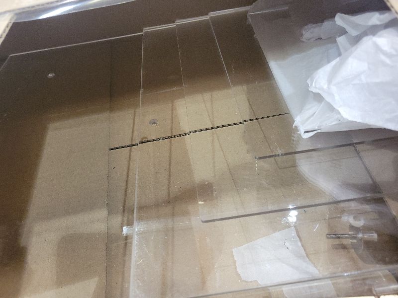 Photo 1 of  Tier Square Acrylic Maypole Cupcake Stand Cupcake Tower Stand, Premium Cupcake Holder, Display for Pastry Wedding Birthday Party