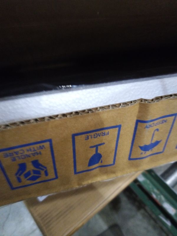 Photo 1 of **MSRP 79.99** 34" Folding Table, Portable Square Folding Card Table with Collapsible Legs & Carrying Handle, Plastic Tables for Camping,Picnic, Office, Party, Brown