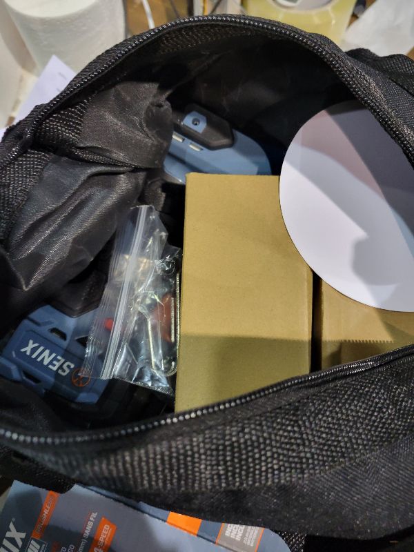 Photo 1 of SENIX X2 20 Volt Max* 3/8-Inch Cordless Impact Wrench, Brushless Motor, 365 Foot-Pounds of Max Torque, 4-Speed, Includes Storage Bag, Battery and Charger Included (PDWX2-M11)