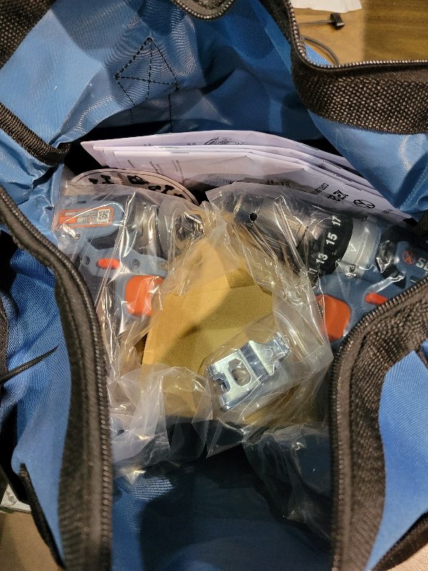 Photo 1 of SENIX X2 20 Volt Max* 2-Piece Cordless Power Tool Kit with Battery Powered 1/2-Inch Drill Driver and 1/4-Inch Impact Driver, Includes Storage Bag, 2 2.0 Ah Batteries & Charger (S2K2B2-01)