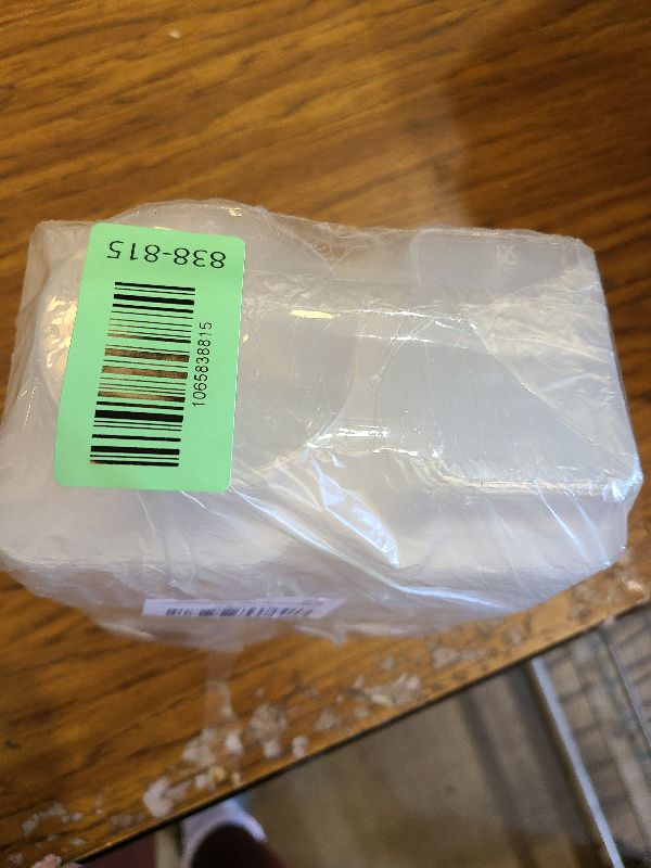 Photo 1 of 20pcs Double Compartment Condiment Container with Lids, Mini Plastic Snack Containers,BPA Free,Microwave Safe,Leakproof Food Storage, To Go Food Containers,Take Out Sauce Container