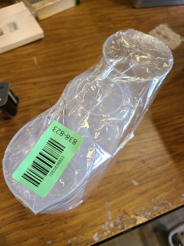 Photo 1 of 10 Oz Transparent Lab Measuring Cup, 300ml Plastic Beaker Cups, for Science Experiment, Liquid Measuring, 12 Pcs