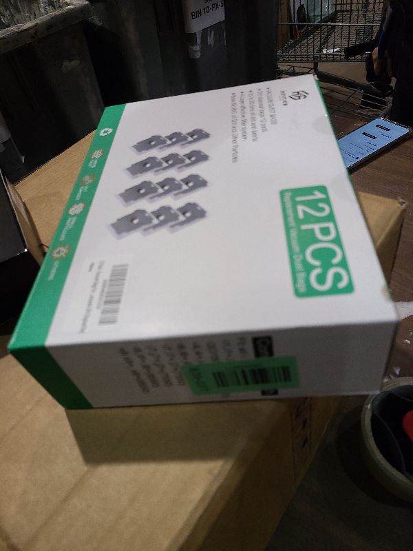 Photo 1 of 12 Pack - Vacuum Bags for iRobot Roomba i & s & j Series, Compatible with Roomba vacuum i1,i1+, i3,i3+, i4,i4+, i6, i6+, i7, i7+, i8, i8+, j7,j7+,s9,s9+ Automatic Dirt Disposal Bag