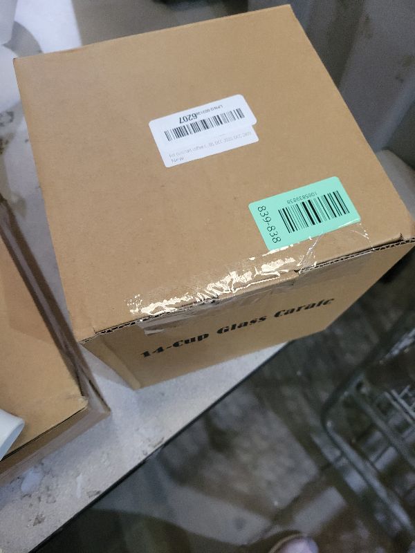 Photo 1 of 14-Cup Glass Coffee Pot Replacement Carafe Compatible with Cuisinart Coffee Maker DCC-3200 DCC-3200P1 DCC-2200 DCC-2600 DCC-2800 CBC-7000PCFR DCC-2200RC, 14-Cup Replacement Carafe for Cuisinart