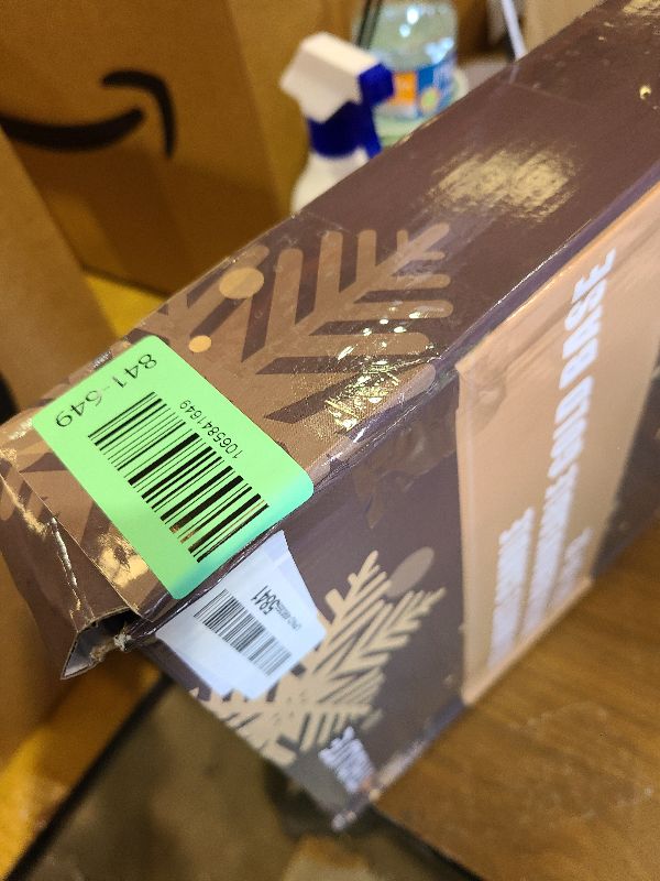 Photo 1 of 12 Set Halloween Christmas Window Candles Lights with Timer Battery Operated Electric LED Taper Candles Flameless for Windows, Gold Candle Holders, Suction Cups & 24 PCS Battery Included (12 Set)