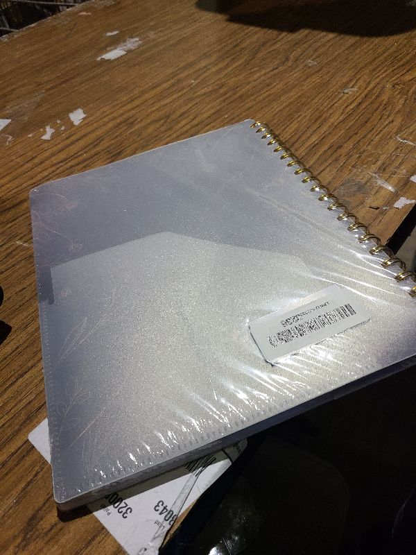 Photo 1 of 2026 Planner 8.5 x 11, Large Weekly Monthly Planners with Tabs, A4 Spiral Bound Daily Calendar 2026 Planner, 12 Month Agenda from Jan. to Dec., Flexible Cover Appointment Book(Black Gold Flower)