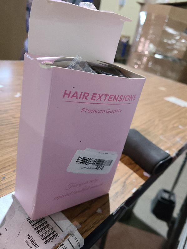 Photo 1 of 10 Inch Ponytail Extension - Straight Pony Tails Hair Extensions, Claw Clip Ponytail Extension, Synthetic Hair Extensions Ponytail, Clip in Ponytail (Color: Chestnut Brown With Golden Highlights)