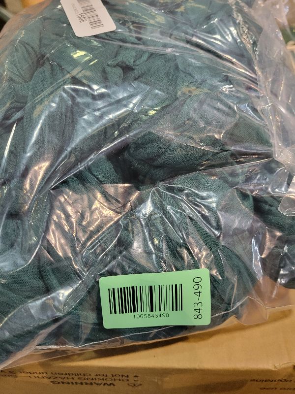 Photo 1 of 15 Pack Cheesecloth Table Runner 6FT Cheese Cloth Table Runner 35 x 72 Inch Boho Table Runners for Wedding Engagement Birthday Party Bridal Baby Shower Anniversary Holiday Table Decor(Emerald Green)