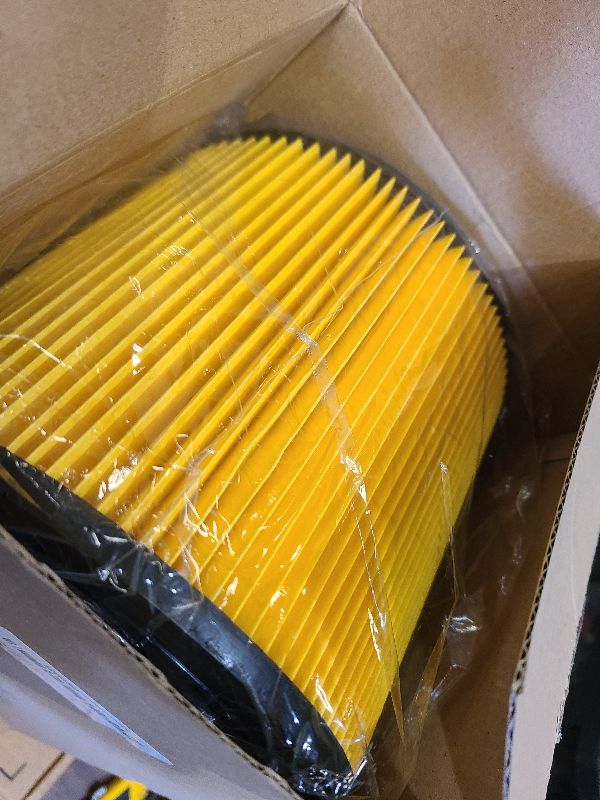 Photo 1 of 2 Pack Foam Replacement Filter Compatible with Vacmaster Shop Vac 5 to 20 Gallon, Vac Master VCFS Standard Disposal Cartridge Filters For Hart Wet/Dry Vacuums