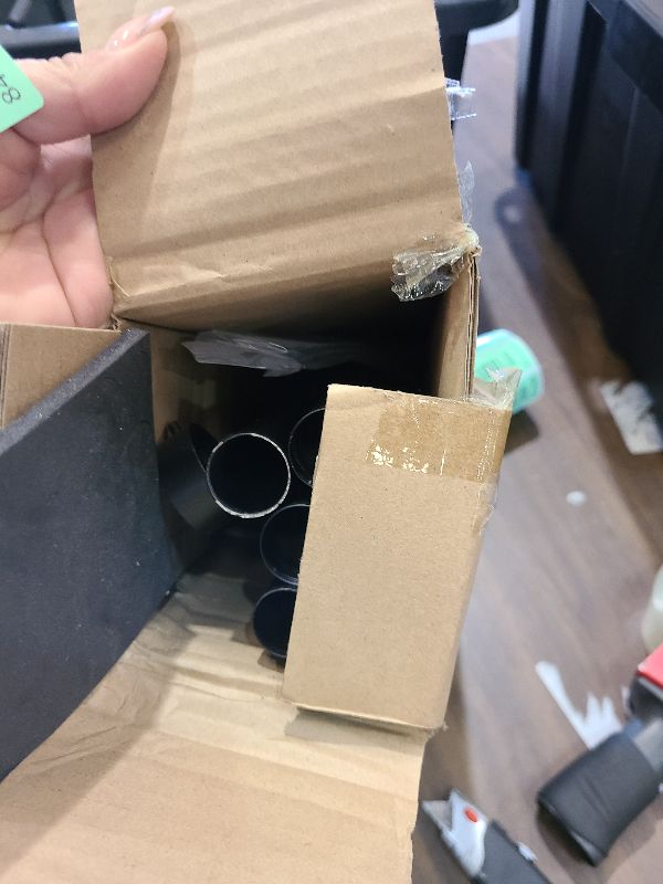 Photo 1 of 16-86 Inch Curtain rods, 1 Inch Diameter Splicing and Telescoping Structure Window Treatment Rods Set Adjustable Drapery Rods Heavy Duty Pole, Matte Black