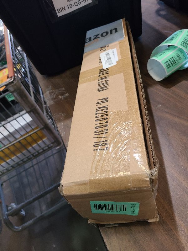 Photo 1 of 16-86 Inch Curtain rods, 1 Inch Diameter Splicing and Telescoping Structure Window Treatment Rods Set Adjustable Drapery Rods Heavy Duty Pole, Matte Black