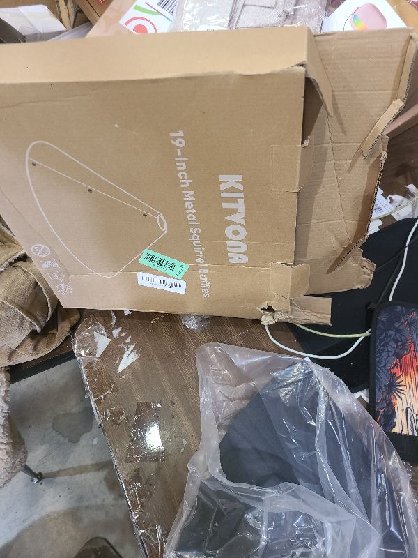 Photo 1 of 19 Inch Metal Squirrel Baffle for Bird Feeder Pole, Outdoor Squirrel Proof Bird Feeders, Bird House Guard for Shepherd’s Hook, Rust Chew Proof Heavy Duty