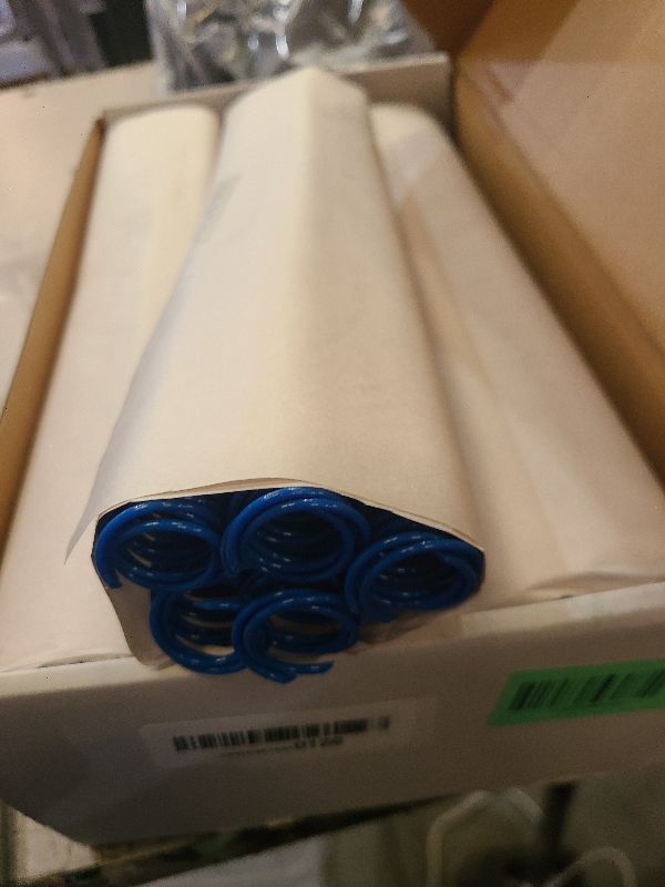 Photo 1 of 120 Pack Plastic Spiral Binding Coils Binder Binding Spirals Rings 8 Size Spiral Binding Wire Combs Spines Coils, 4:1 Pitch, 1/4 5/16 3/8 1/2 9/16 5/8 3/4 7/8 Inch (Multicolor)