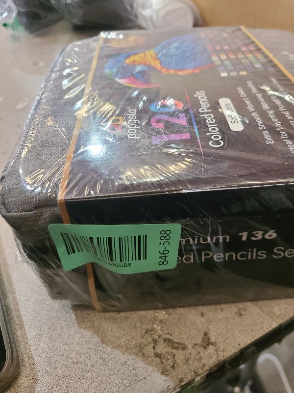 Photo 1 of 136 PCS Colored Pencils Set for Adult Coloring Books, 120 Colored Pencils with Sketchbook, Coloring Book, Sharpener, Soft Core Oil-Based Coloring Pencils for Artists Drawing Sketching Blending Shading