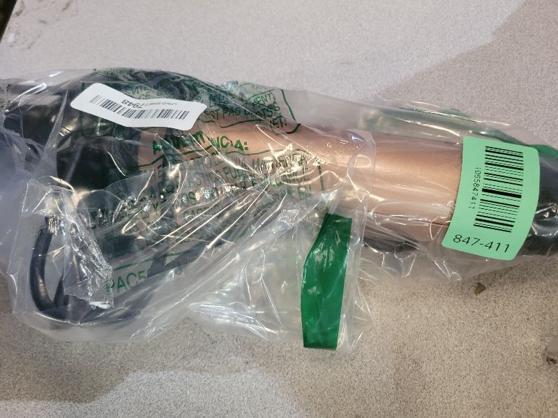 Photo 1 of 2 Inch Curling Iron Extra Long Barrel for Long Hair, Large Barrel Curling Wand Ceramic Tourmaline with LCD Display,10 Temps, Dual Voltage