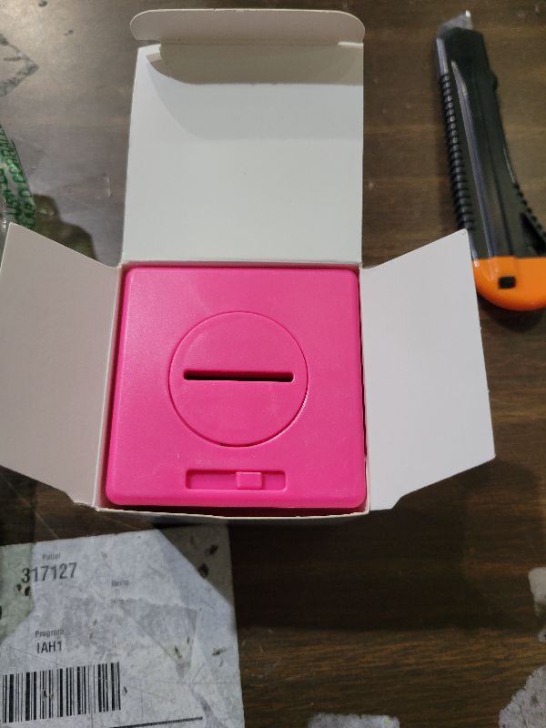 Photo 1 of 2 Pcs Money Box for Cash Gift Stocking Stuffers Plastic Cash Money Maze Puzzle Box for Adults Christmas Birthday Party Favors (Red, Blue)