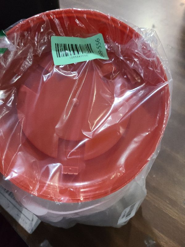 Photo 1 of 2 Pack 1.5L Chick Waterer with Handle – Poultry Drinker Set for Chicks, Ducks, Turkeys, and Small Farm Birds | Plastic Water Dispenser for Coop