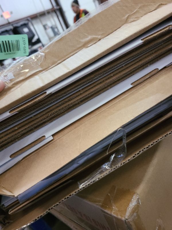 Photo 1 of 13.4x13x13 Moving Box Set of 7, Reinforced Handles with Removable Lid, Corrugated Boxes for Packaging, Moving, Carrying, Record Storage