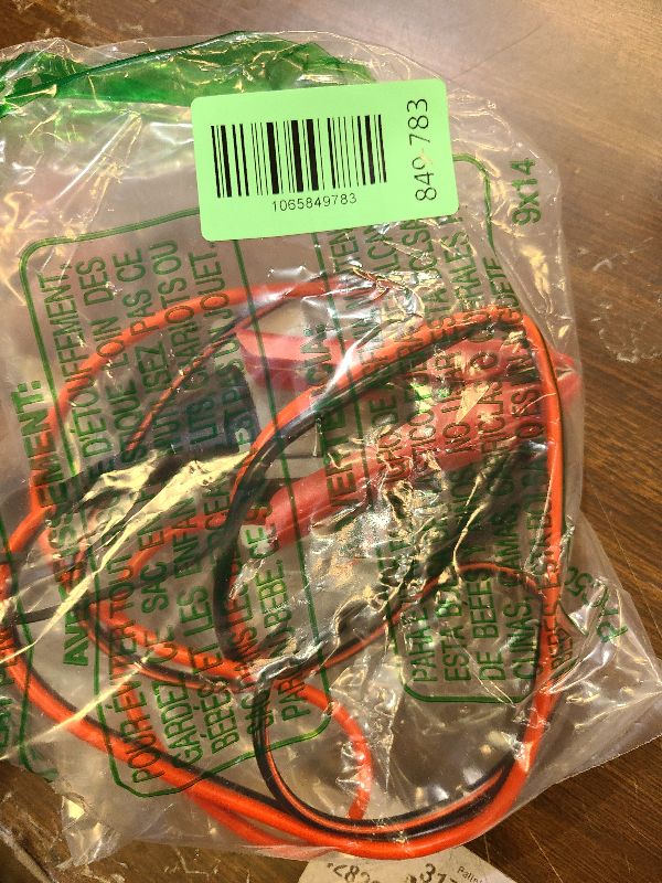 Photo 1 of [Updated Version] 3.2FT Battery Clip-on Crocodile Clamps to SAE Connector, 14AWG Solar Charger Extension Cable/Power Supply Aux Adapter/Red & Black Connecting Alligator Clips Charging Wire