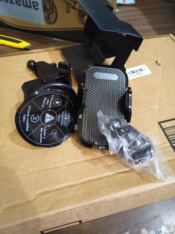 Photo 1 of [2026 True Military-Grade] Car Phone Holder VANMASS [Upgraded Strongest Suction & Clip] Cell Phone Mount for Dashboard Windshield Vent Wall,Truck Cradle Stand for iPhone 17 Pro Max 16 15 14 13 Android