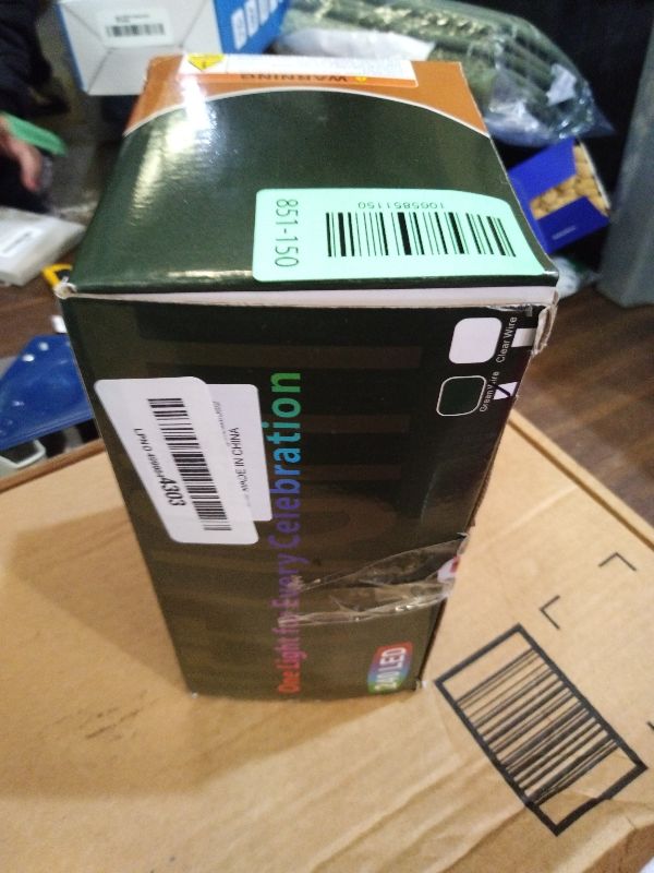 Photo 1 of 14.8ft x 5ft Christmas Net Lights, 240LED 35 Colors Changing Outdoor Christmas Mesh String Lights, Multicolor Green Blue Waterproof Connectable for St. Patrick's Day Xmas Tree Bushes Holiday Party