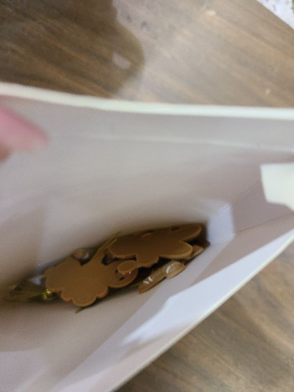 Photo 1 of 12pcs Christmas Gingerbread Man Ornaments for Christmas Tree Decorations Assorted Plastic Gingerbread Figurines Xmas Holiday Decorations 3 Inch Tall