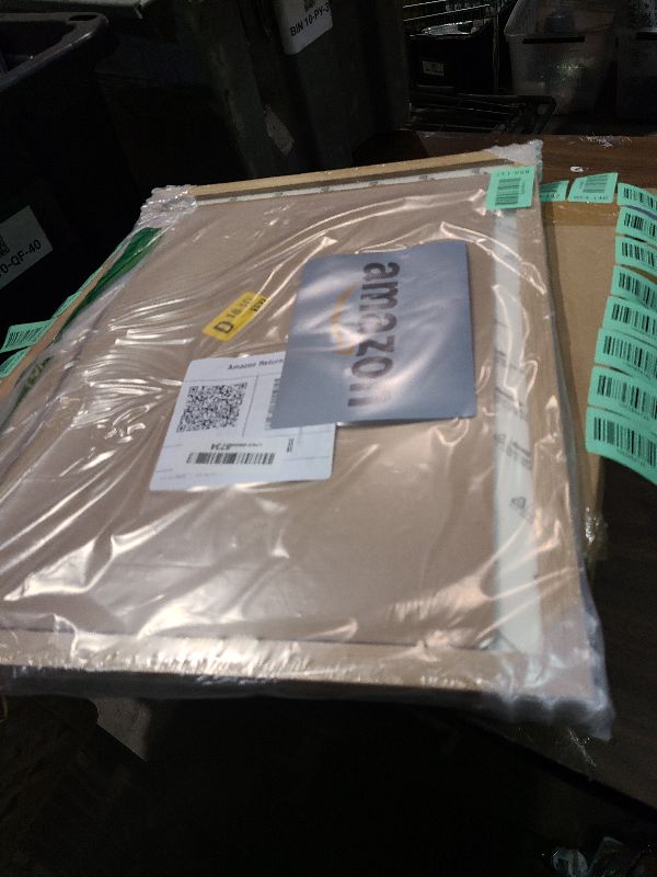 Photo 1 of 12x16 Solid Oak Picture Frame, 12x16 Wooden Photo Frame with Mat, 12"x16" Natural Oak Wood Frame for Wall, Set of 1