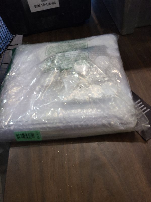 Photo 1 of 11.8" H x 166" L in Total Under Bed Blocker for Pets, Adjustable Length Bed Blockers for Under Beds, Under Bed Blocker Stops Pets Sneaking Under, Fits Queen, King Bed Two Sides, White