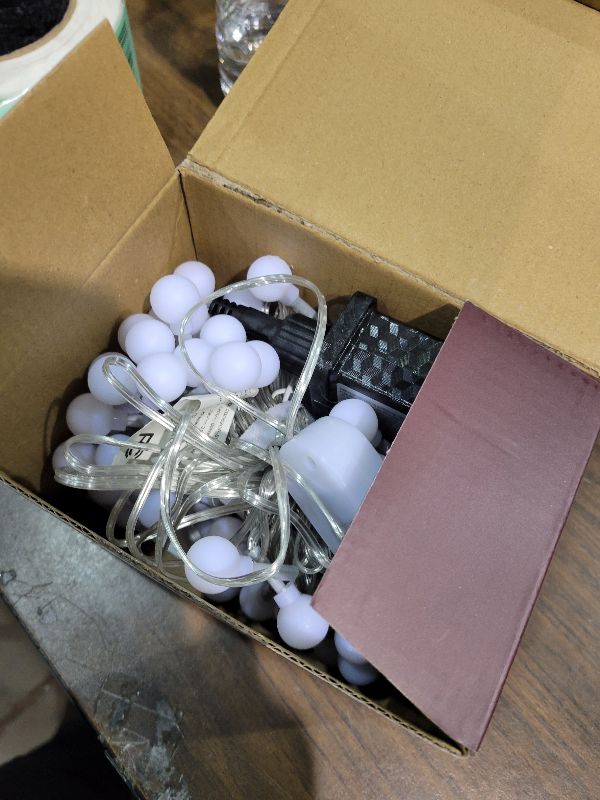 Photo 1 of 2026 New 46ft Smart Color Changing Pink Valentine Lights Indoor | 100 LED RGB Globe String Lights App Control with Remote & Timer, Fairy Light Plug in Waterproof Valentines Day Decor Girl's Bedroom