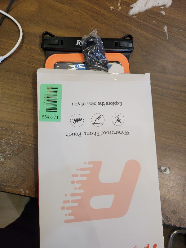 Photo 1 of [Up to 10"] Large Waterproof Phone Pouch Bag - 2 Pack Waterproof Phone Case for iPhone 17 16 15 Pro Max Galaxy S25 S24 Ultra, IPX8 Cellphone Water Protector Pouch Beach Essentials Travel Must Haves