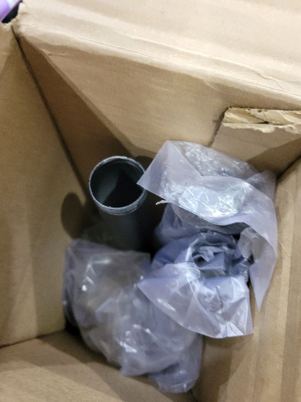 Photo 1 of 12FT Industrial Pipe Stair Railings Indoor, Hand Rails for Indoor Stairs, Wall Mounted Stair Handrail for Outdoor Steps, Heavy Duty Support Black Stair Railing for Loft Porch Deck(3 Section)