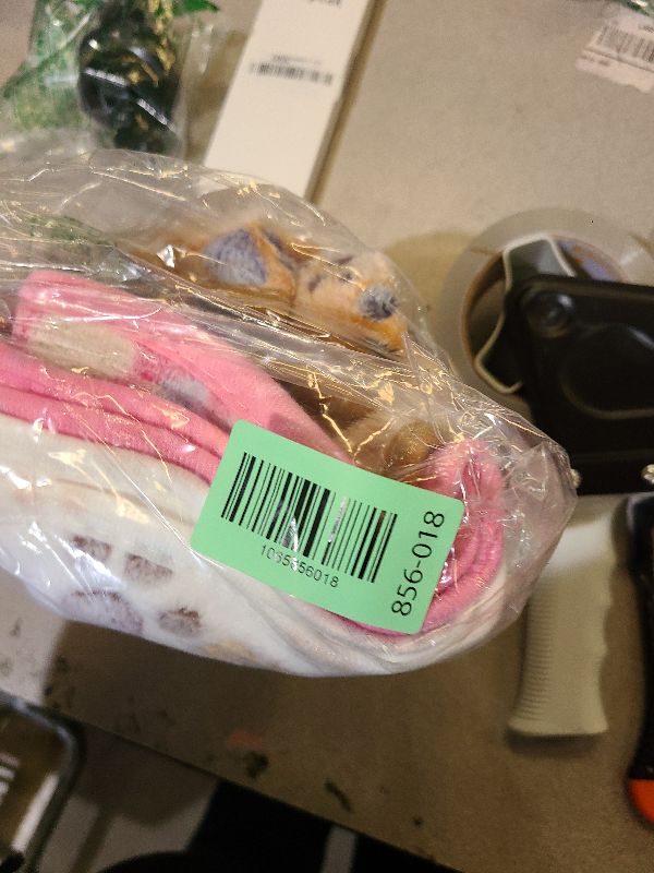 Photo 1 of 1 Pack 3 Blankets Fluffy Premium Fleece Soft Pet Blanket Flannel Throw for Cat Dog Puppy (Small 23x16'', Paw-White/Pink/Brown)