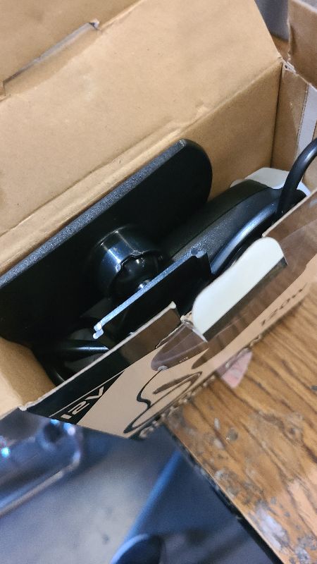 Photo 1 of 12V Portable Car Heater & Fan, All Season Defogger Defroster Fan 2 Modes in 1 with 360° Rotation, Cigarette Lighter Plug Design, Built - in Safety Fuse, Universal for Cars Trucks Vehicles, Color Black