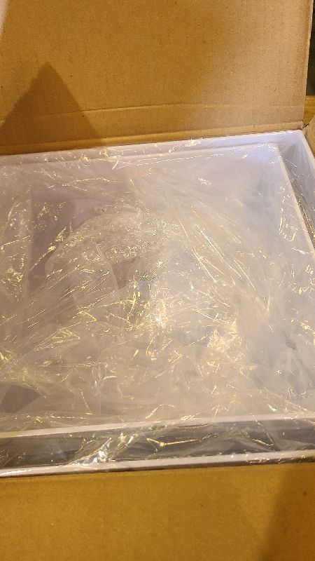 Photo 1 of 10 Pcs White Acrylic Buffet Risers with Mini Sign and Marker, Food Display Stands for Buffet Table Party Catering Dessert Jewelry Collectibles, Acrylic Cube Nesting Boxes with Hollow Bottoms 8 Sizes (10" 9" 8" 7" 6" 5" 4" 4" 3" 3")