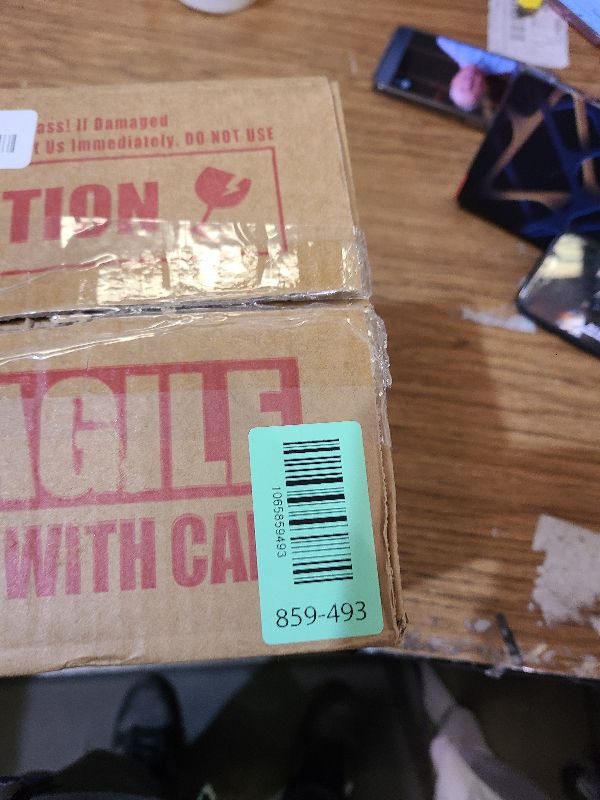 Photo 1 of 1 Gallon Glass Beverage Dispenser with Lid, Stainless Steel Spigot, Glass Drink Dispensers for Parties, Lemonade Dispenser With Ice Cylinder for Weddings, Party,Sun Tea Jar, Water Juice Dispensers