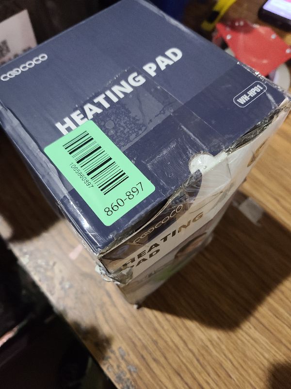 Photo 1 of 18" x 33" Large Heating Pad for Back, FSA Eligible Heat Pad, CooCoCo HSA Eligible XXXL Heated Pad for Period Cramps, 6 Heat Settings, Auto Off, Moist Heat