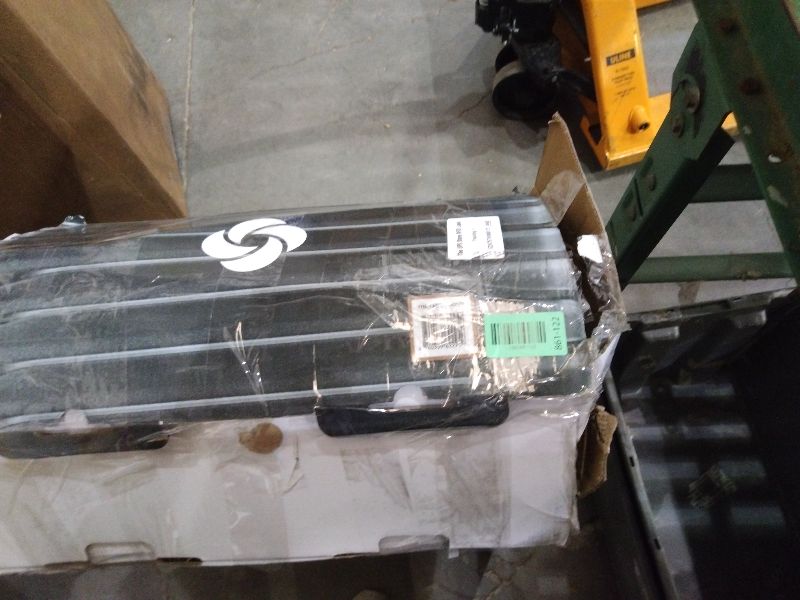 Photo 1 of **MSRP 234.99**16.5 FT Telescoping A Frame Ladder, 8 Step, ANSI Certified, Type IA Heavy Duty, 330lbs Max Capacity, Aluminum Extension Ladder for Home, Roof, RV; Orange