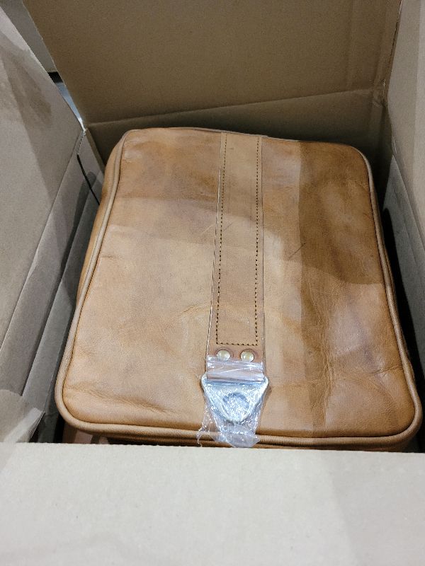 Photo 1 of 21 Inch Vintage Leather Duffel Travel Gym Sports Overnight Weekend Duffle Bags for men and women