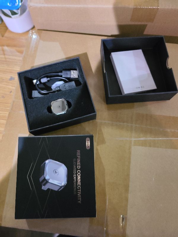 Photo 1 of 2 in 1 Wireless CarPlay & Android Auto Adapter | Simple Setup, Smooth, Lag-Free Use | Supports Over 1000 Vehicles with Built-in Wired Car Play/Android Auto | Compact & Modern