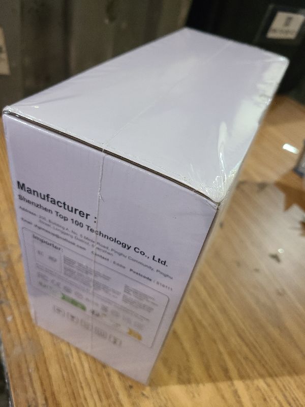 Photo 1 of [Smart OS/1080P Native] 2K with WiFi and Bluetooth 1080P Native 4K Support 450ANSI Built-in Apps Smart Android TV OS Projector, WiFi 6, Bluetooth 5.2 & Digital Keystone Projector, White