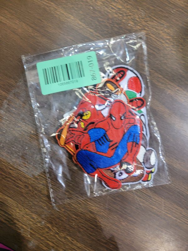 Photo 1 of 18pcs Cute Cartoon Kids Embroidery Patches,Spider Iron on DIY Repair Appliques Car Dinosaur Badges for Clothing, Jeans, Jackets, Pants, Dresses, Shoes, Hats, Backpacks